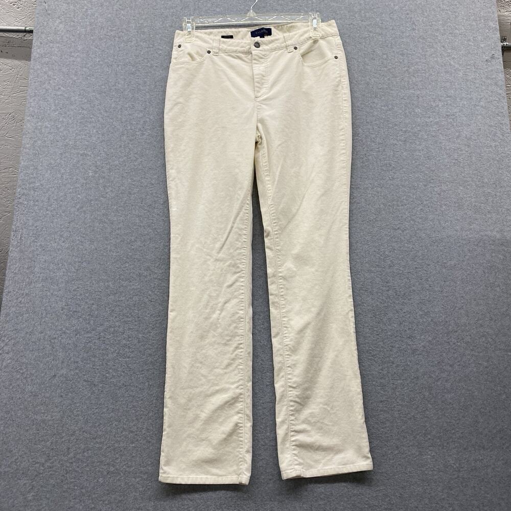 Talbots Jeans Womens 12 31 High Rise Heritage Straight Leg Classic Corduroy
